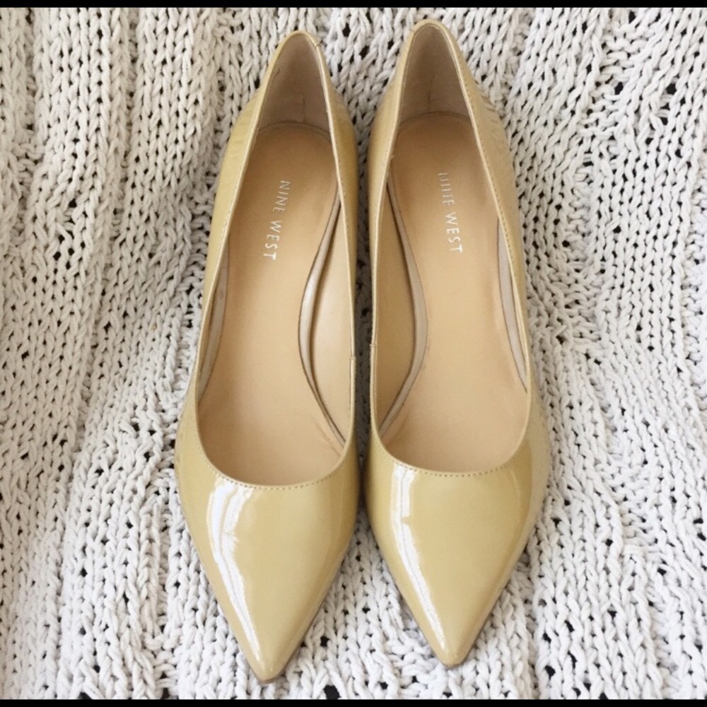 Nine West Nude Heels